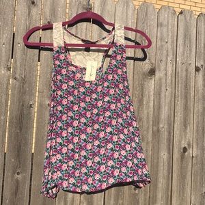 Floral tank top